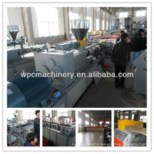 wood pvc construction board machine line